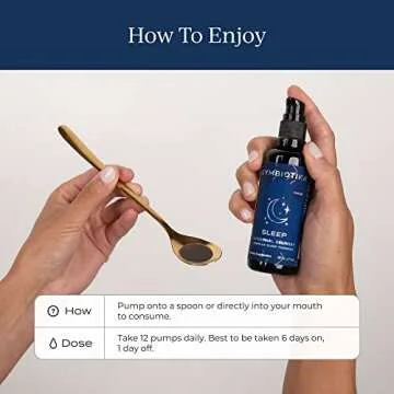 CYMBIOTIKA Sleep Supplement Vegan Liposomal Formula 1.7 Fl Oz