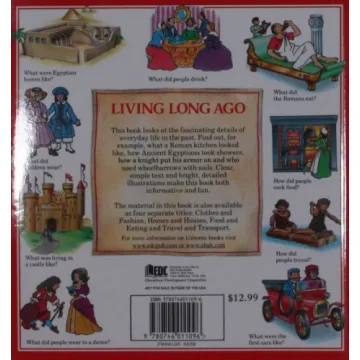 Explore History With Usborne Living Long Ago Book
