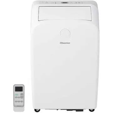 Hisense Smart 8000 BTU Portable Dual Hose AC & Heat Pump