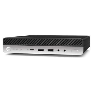 HP EliteDesk 800 G4 Mini Desktop with Core i5 and SSD