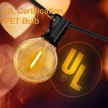 DAYBETTER 100FT Outdoor String Lights for Every Occasion