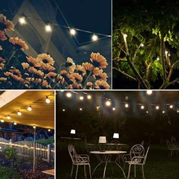 DAYBETTER 100FT Outdoor String Lights for Every Occasion