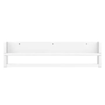 brightmaison Polynez 30" Floating Shelves for Wall & Nursery Book Shelves, Kids Bookshelf for Wall, Multiuse Wall Shelf Set of 2 Wood Floating Shelf White