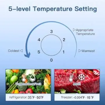 BANGSON 4.0 Cu.Ft Small Refrigerator with Freezer, Small Fridge with Bottom Freezer, for Apartment, Bedroom, Dorm, and Office, Double Door, Stainless Steel, Silver