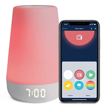 Hatch Rest+ Baby Sound Machine Night Light Sleep Aid