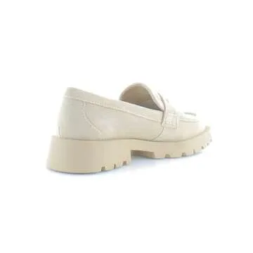 Dolce Vita Women's Elias Loafer, Dune Suede, 7.5
