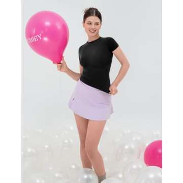 PUMIEY T Shirts for Women Crew Neck Short Sleeve Basic Tops Summer Y2K Crop Tops, Jet Black X-Large