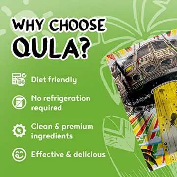 QULA Kombucha Drink Tabs, Probiotic Sugar Free Water Enhancer with live Probiotics, Antioxidants for Immune and Digestive Health Support Natural Water Enhancer, Vegan, Mango Pineapple Flavor (Upriser)