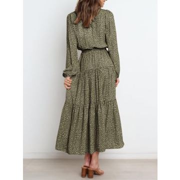 PRETTYGARDEN Floral Maxi Dress for Elegant Occasions