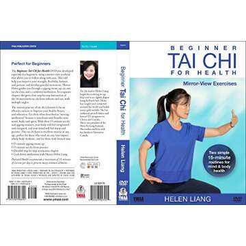 Beginner Tai Chi for Health: Mirror-View Exercises by Helen Liang (YMAA) Improve Balance and Strengt...