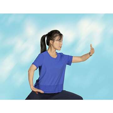 Beginner Tai Chi for Health: Mirror-View Exercises by Helen Liang (YMAA) Improve Balance and Strength, Perfect Tai Chi DVD for Beginners