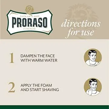 Invigorating Proraso Shaving Foam for a Refreshing Shave