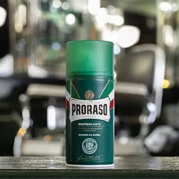 Invigorating Proraso Shaving Foam for a Refreshing Shave