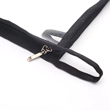 Augbunny Clear Zippered Organizer Toiletry Bag Set 4-pack