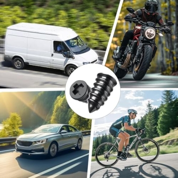 40 PCS Tire Repair Kit Easy Puncture Fix for All Tires