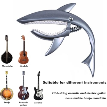UPELLA Shark Capo - Fun and Versatile Guitar Accessory