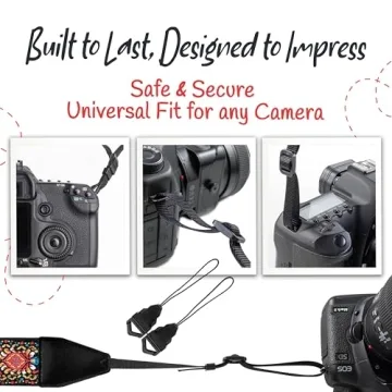 Art Tribute Adjustable Camera Strap for All Photography Needs