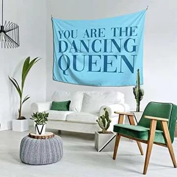 CharmingElf Mamma Mia Tapestry for Vibrant Party Decor