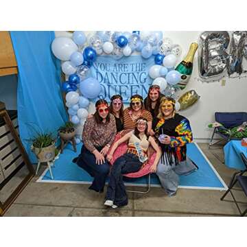 CharmingElf Mamma Mia Tapestry for Vibrant Party Decor