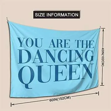 CharmingElf Mamma Mia Tapestry for Vibrant Party Decor