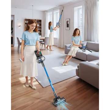 Powerful Cordless Vacuum Cleaner for Easy Home Cleaning