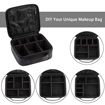 VASKER Makeup Bag – Travel Cosmetic Organizer for Women