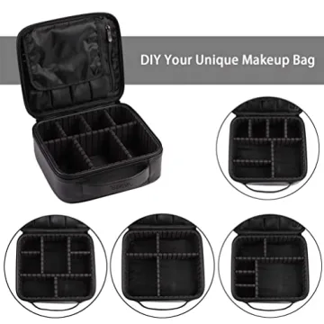VASKER Makeup Bag – Travel Cosmetic Organizer for Women