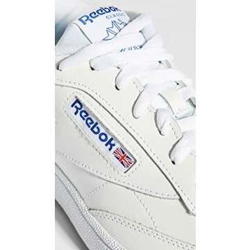 Reebok Men's Club C 85 Fashion-Sneakers, White/Royal-Gum, 11