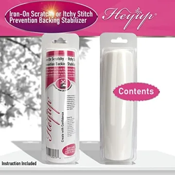 Soft Touch Iron-on Stabilizers for Embroidery Projects