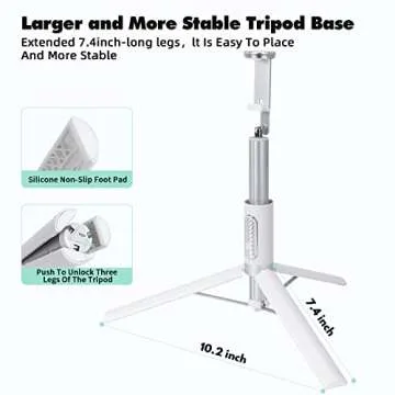 ULCLAYRUS 60" Selfie Stick Tripod - The Ultimate Travel Companion