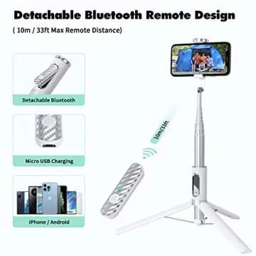 ULCLAYRUS 60" Selfie Stick Tripod - The Ultimate Travel Companion