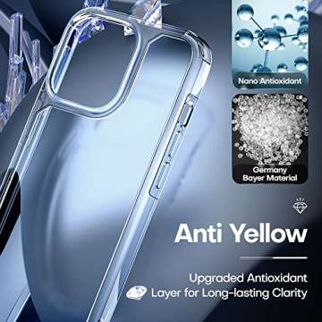 TAURI iPhone 13 Pro Case - Slim & Shockproof Protection