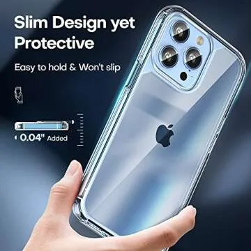 TAURI iPhone 13 Pro Case - Slim & Shockproof Protection