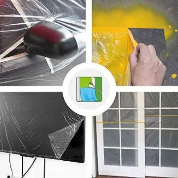 Versatile MyLifeUNIT Tape and Drape for Painting Projects