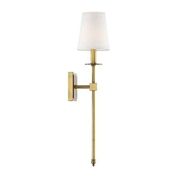 Savoy House 9-303-1-322 Monroe 1-Light Sconce (5" W x 24"H)