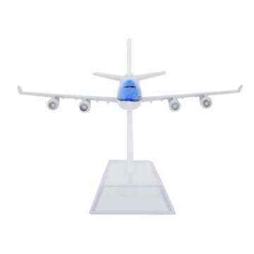 TANG DYNASTY(TM 1:400 16cm B747-400 KLM Metal Airplane Model Plane Toy Plane Model