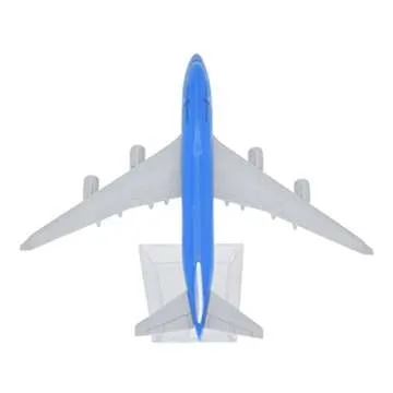 TANG DYNASTY(TM 1:400 16cm B747-400 KLM Metal Airplane Model Plane Toy Plane Model