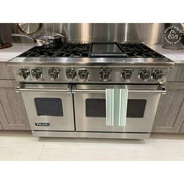 Honest Weave Organic Cotton Kitchen Towels - 6-Pack Set