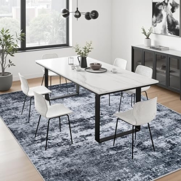 5x7 Area Rug: Modern, Soft, Washable and Non-Slip Rug