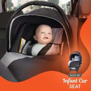 Baby Trend Double Stroller & Car Seat Combo for Families