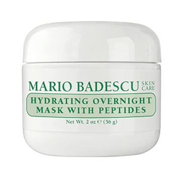 Mario Badescu Hydrating Overnight Mask - Anti-Aging Peptide Sleep Mask for All Skin Types