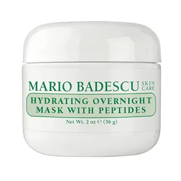 Mario Badescu Hydrating Overnight Mask - Anti-Aging Peptide Sleep Mask for All Skin Types