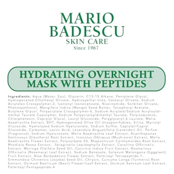 Mario Badescu Hydrating Overnight Mask with Peptides
