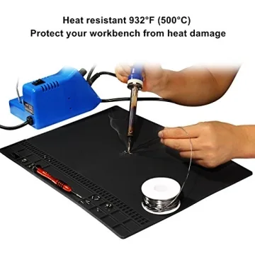 Premium Silicone Soldering Mat for Electronics Repair