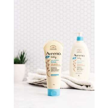 Aveeno Baby Lotion - Moisturizing Care with Natural Oatmeal 227ml
