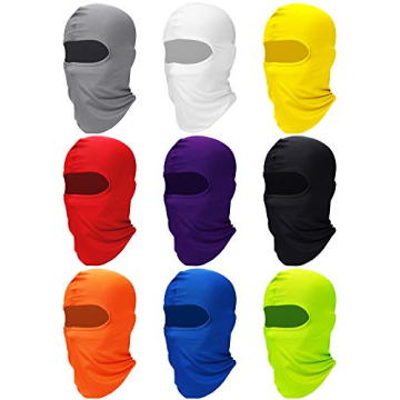 9 Pcs Ski Mask for Men Full Face Cover Winter Warm Face Mask UV Sun Protection Balaclava Mask for Ou...
