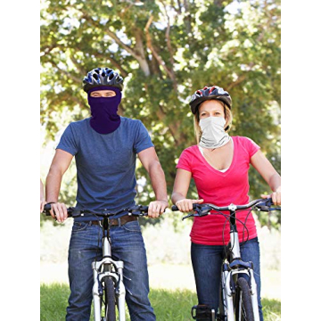 9 Pcs Ski Mask for Men Full Face Cover Winter Warm Face Mask UV Sun Protection Balaclava Mask for Outdoor Motorcycle Cycling