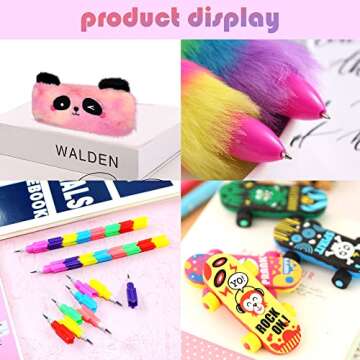 RLGPBON Diary for Girls with lock and keys, Kids Journal School Travel Notebook Gift Set for Writing and Drawing, Secret Diary with Multicolored Stickers