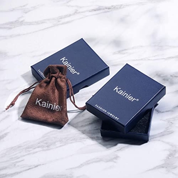 Kainier 5mm Wedding Bands 14K Gold Filled Stylish Rings