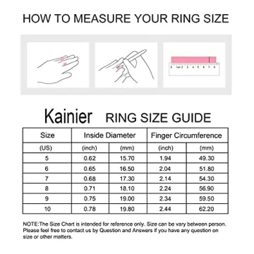 Kainier 5mm Wedding Bands 14K Gold Filled Stylish Rings